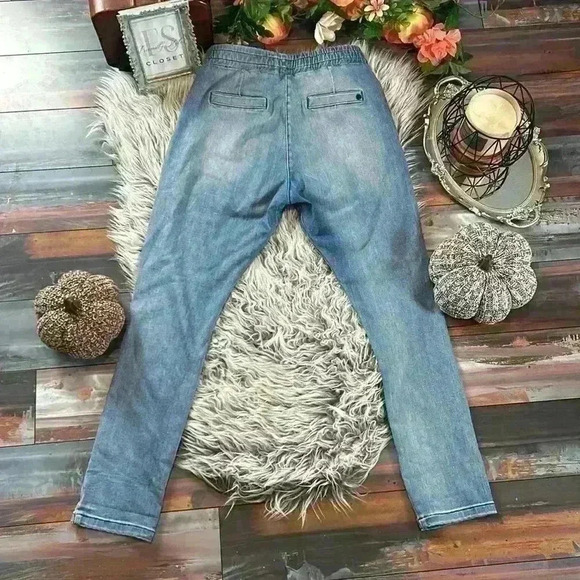 Zhrill RCJ Tekstil Fabia Jogger Jean Pants W/ Zipper Pockets, S - Picture 8 of 12